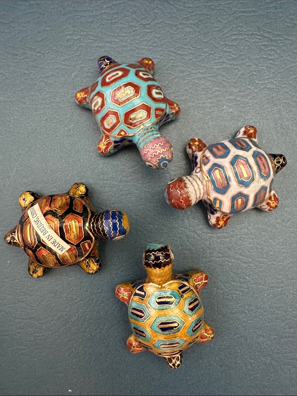 Vintage Cloisonné Turtle - Pick ONE